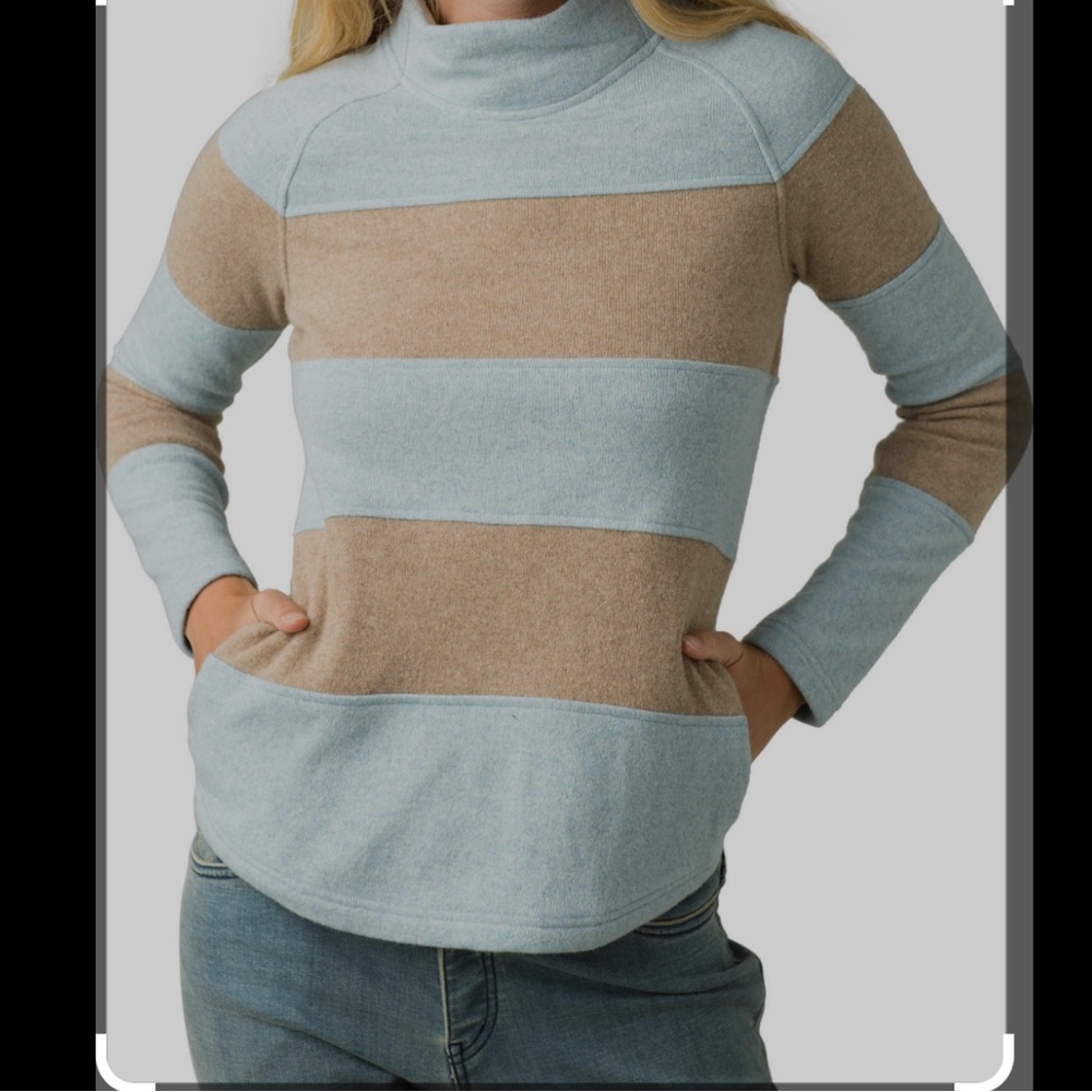 prAna Dessau wool sweater women’s Sz M